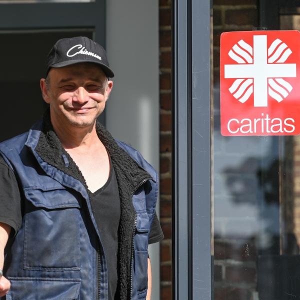 Mit den Angeboten der Caritas-Obdachlosenhilfe versorgen wir die Menschen in Not mit dem Nötigsten.
